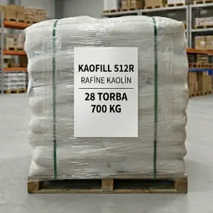 KAOFILL 512R Rafine kaolin 700 kg palet (28 torba)